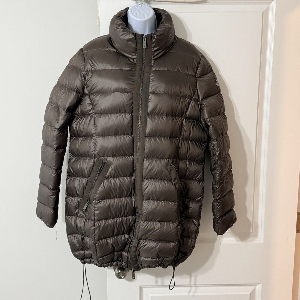 DKNY Women’s Down Puffer Jacket | Brown | XXL